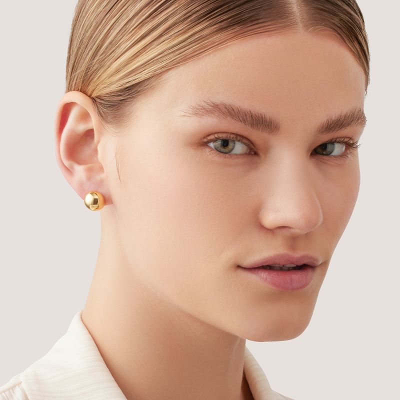 jenny bird aurora gold stud earring