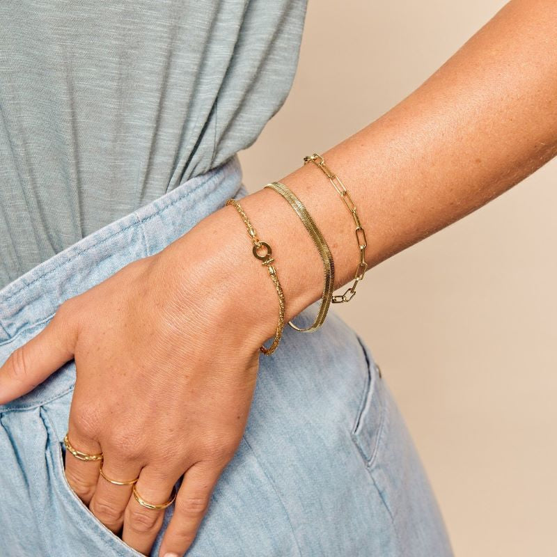 gorjana marin bracelet gold