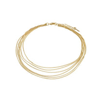 pilgrim pause gold chain anklet