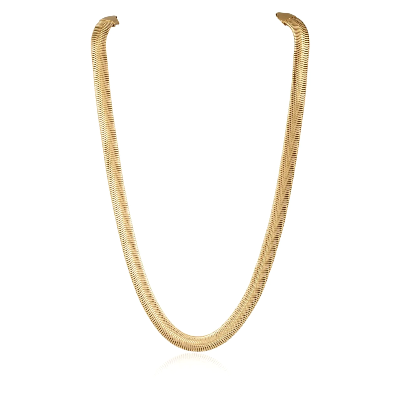 sahira gold dex chain necklace