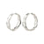 pilgrim julita silver hoop earring