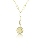 melinda maria you are a star lariat gold necklace