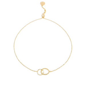 gorjana crew charm bracelet gold