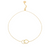 gorjana crew charm bracelet gold