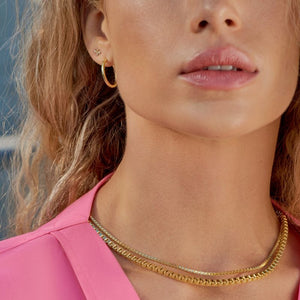 gorjana bodhi necklace gold