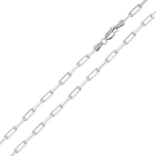 prima sterling silver paperclip necklace