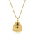 joy dravecky sacred wisdom gold hematite amulet necklace