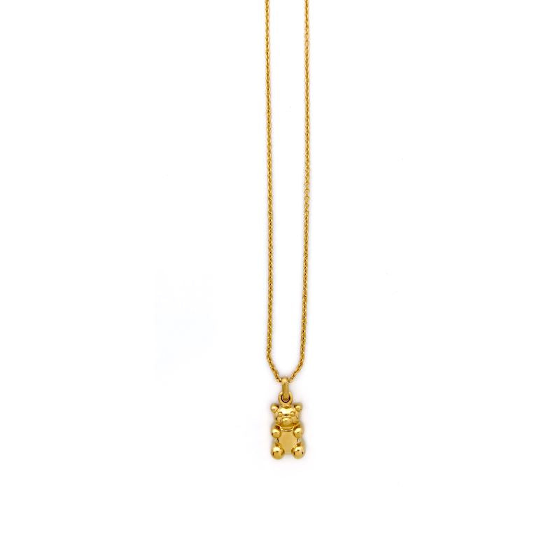 sugar blossom tedi gold necklace