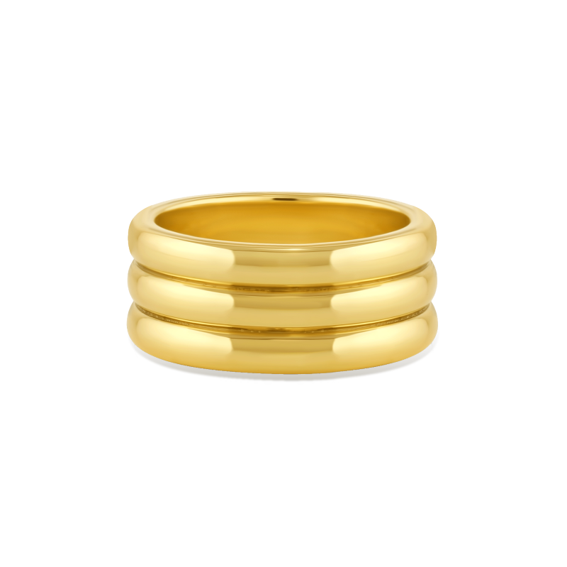 gorjana reed gold ring