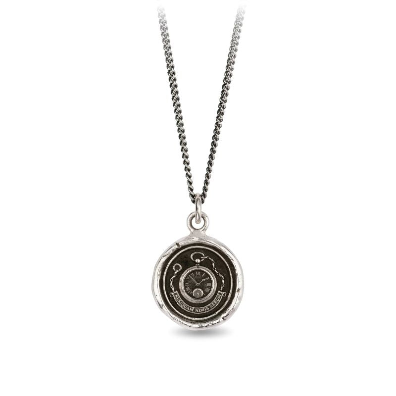 pyrrha never too late silver talisman