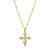 joy dravecky duchess cross cz necklace
