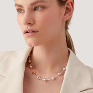 jenny bird celeste gold silver necklace