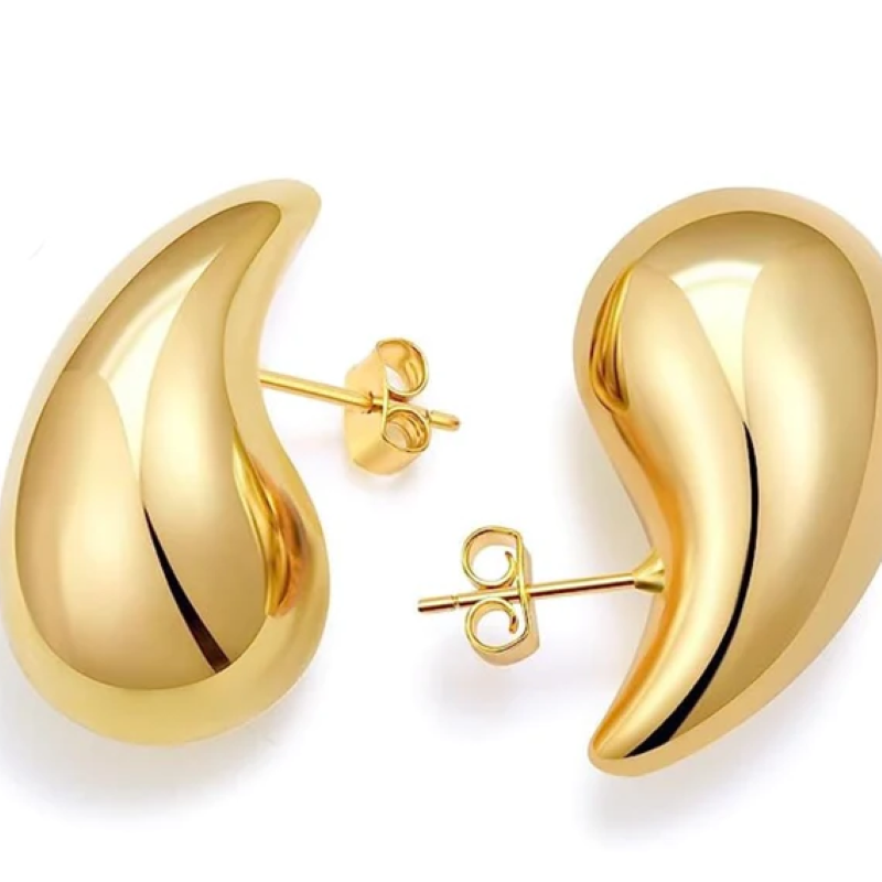 sahira gold elia raindrop earring