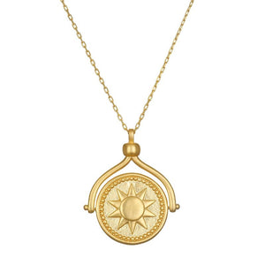 satya gold make a wish necklace