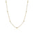 limlim joydrop all around bubble heart gold necklace