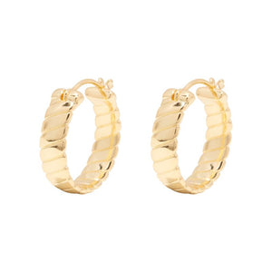 gorjana laney gold hoop earring