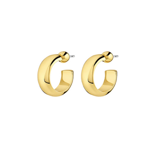 gorjana paseo gold small hoop earring