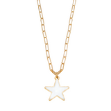 foxy good vibes only gold all star only necklace