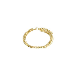 pilgrim create 3 in 1 gold bracelet