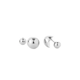 jenny bird aurora silver stud earring