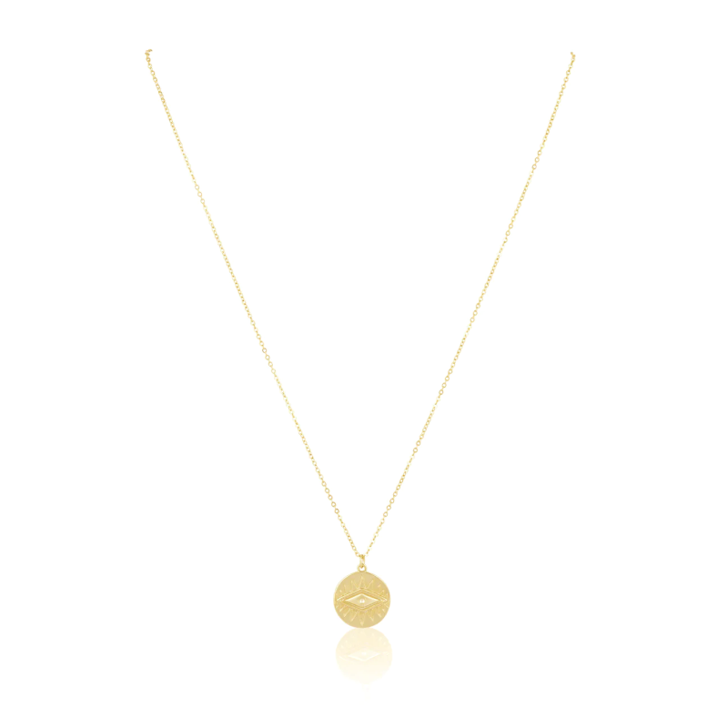 sahira gold zion necklace