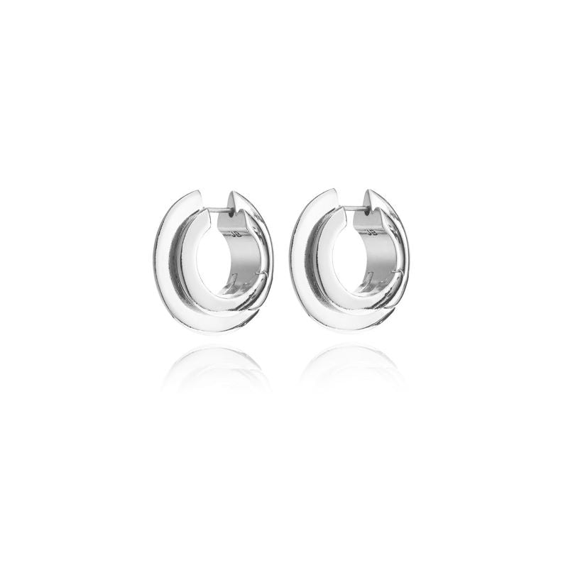 jenny bird veda hoops silver