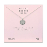 Love Disc Necklace