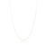 prima silver curb chain 18 necklace