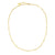 leeada emi sparkle chain gold necklace