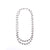 la vie silver lotus necklace