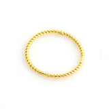 Rope Twist Midi Ring