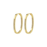 pilgrim star gold hoop earring