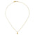 satya gold mini lotus necklace