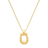 CZ Horseshoe Necklace