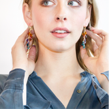 Lorelei Crystal Cluster Earring