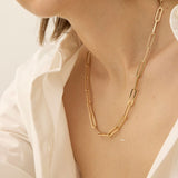 jenny bird andi slim gold chain necklace