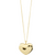pilgrim sophia gold heart pendant necklace