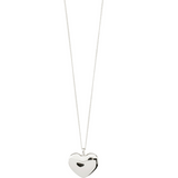 pilgrim sophia silver heart pendant necklace