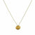 dogeared one in a million gold necklace