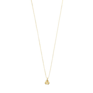 pilgrim echo gold pendant necklace
