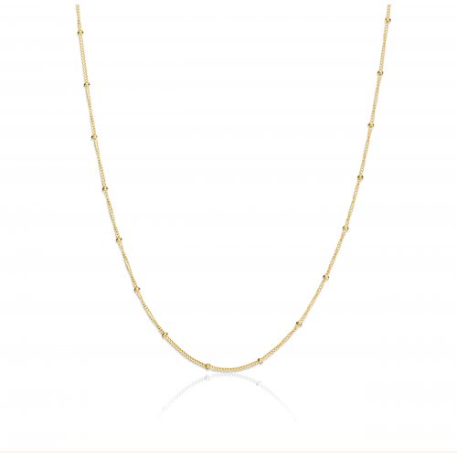 prima-gold-satellite chain necklace