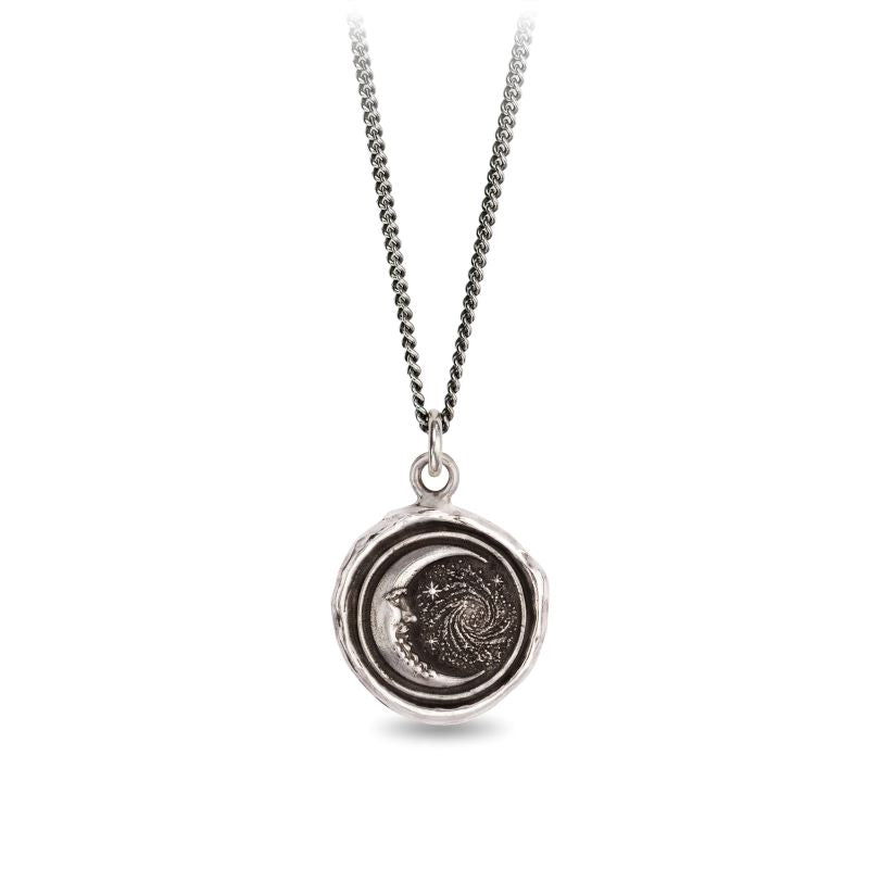 pyrrha trust in the universe silver talisman