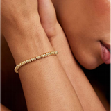 electric picks gold bronx chain bracelet
