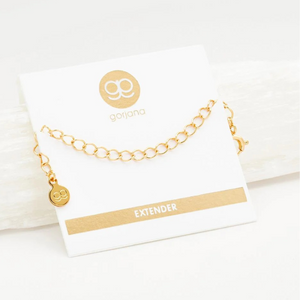 gorjana gold extender 3 inch necklace