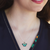 holly yashi bella butterfly pendant necklace island green niobium